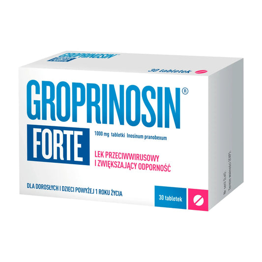 groprinosin forte 30 tablets