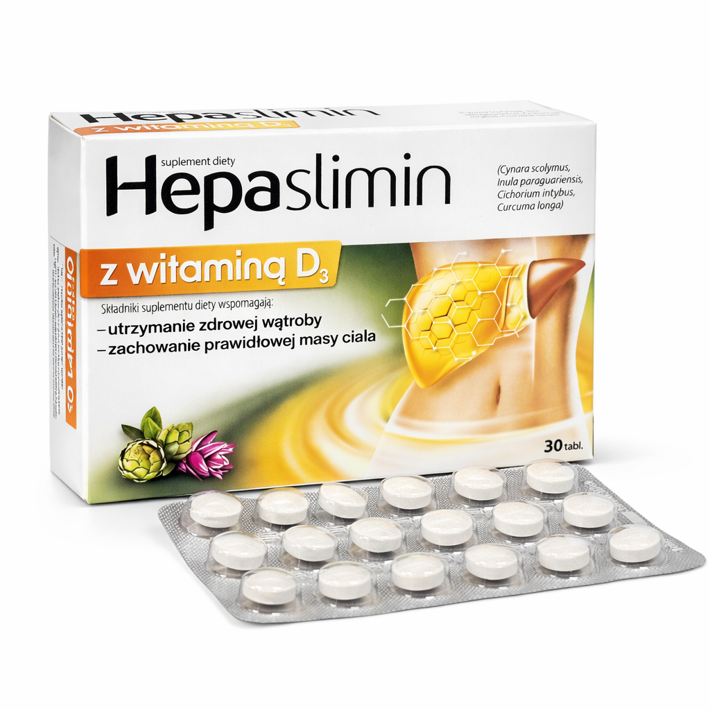hepaslimin z witamina d3 blisterpack polska apteczka