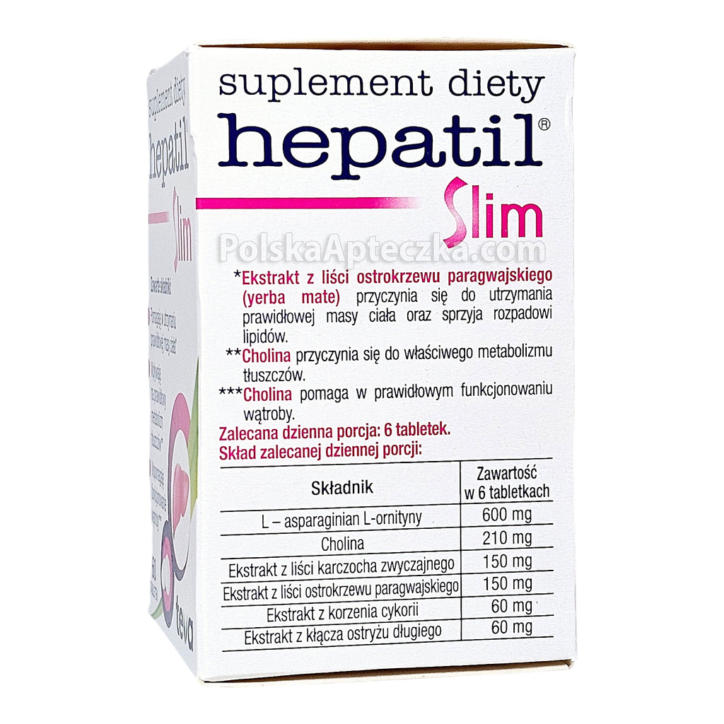 Hepatil Slim 60 tablets