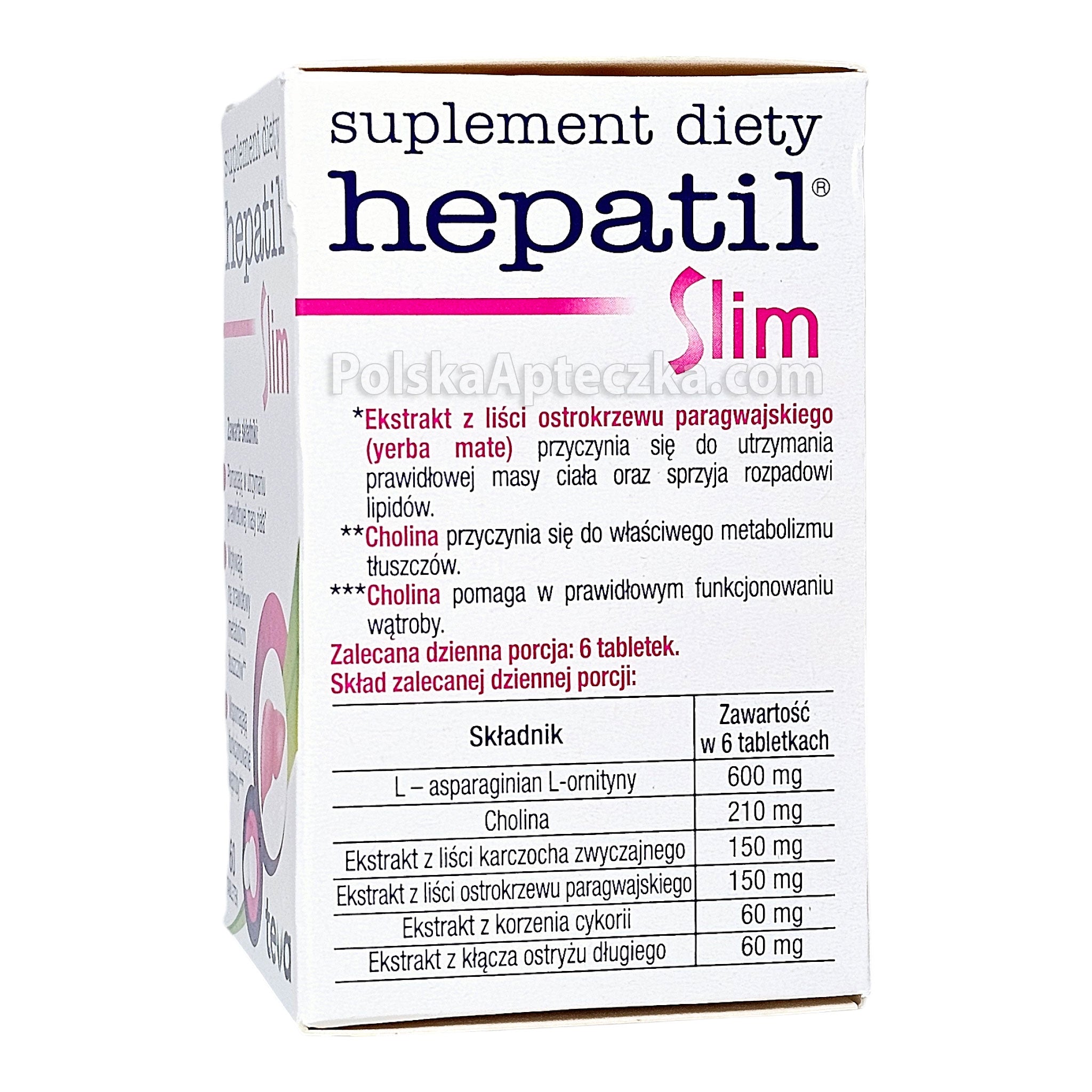 Hepatil Slim 60 tablets