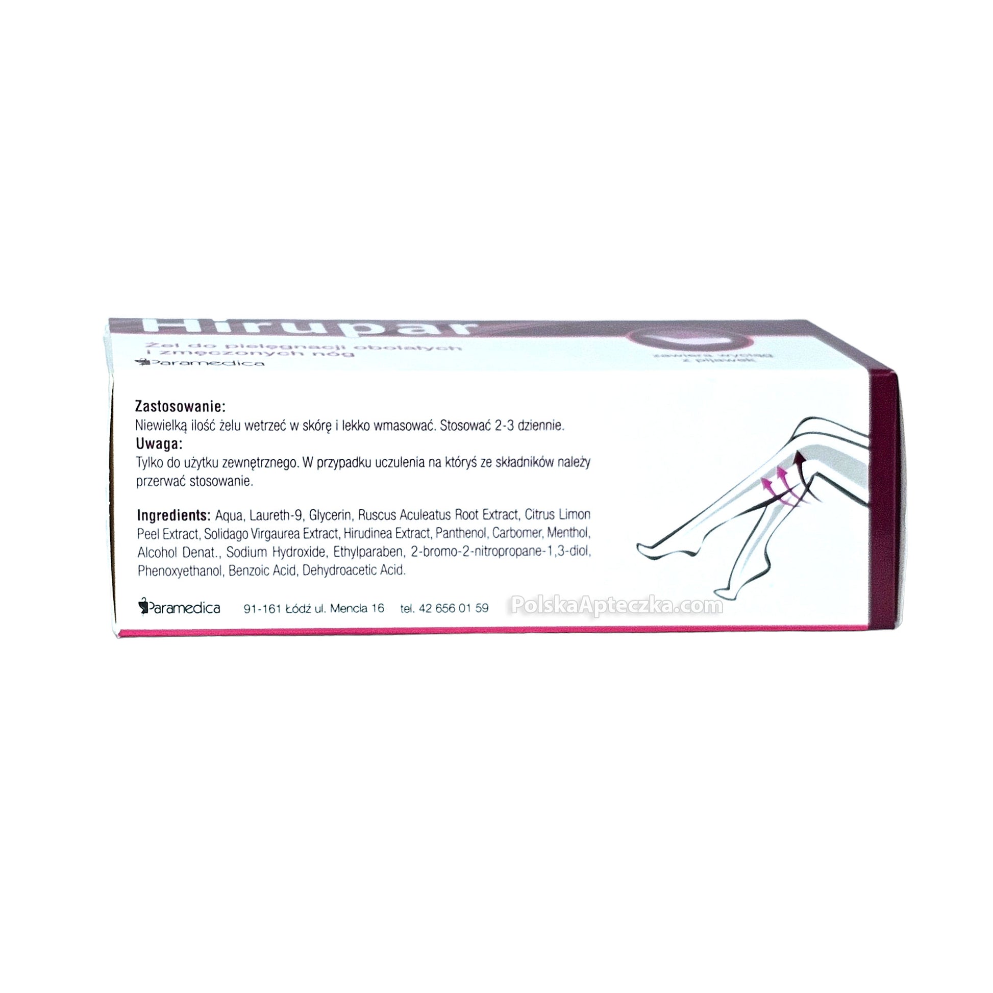 hirupar gel ingredients