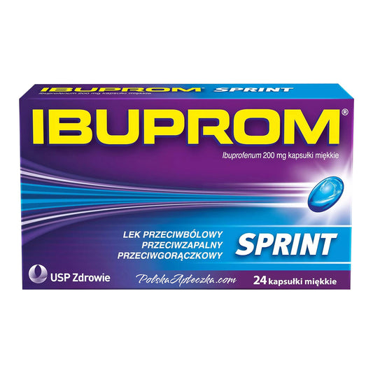 Ibuprom Sprint 10 kapsułek