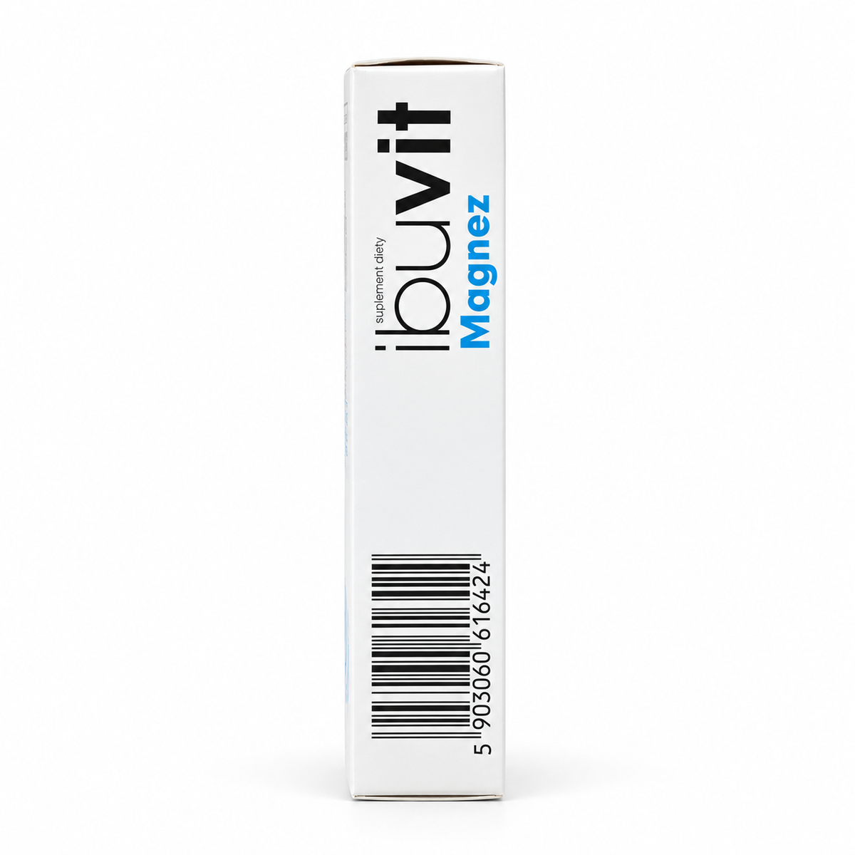 Ibuvit Magnesium carton side showing brand and EAN 5903060616424