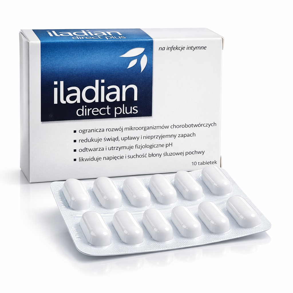 iladian direct plus 10 vaginal tablets blisterpack