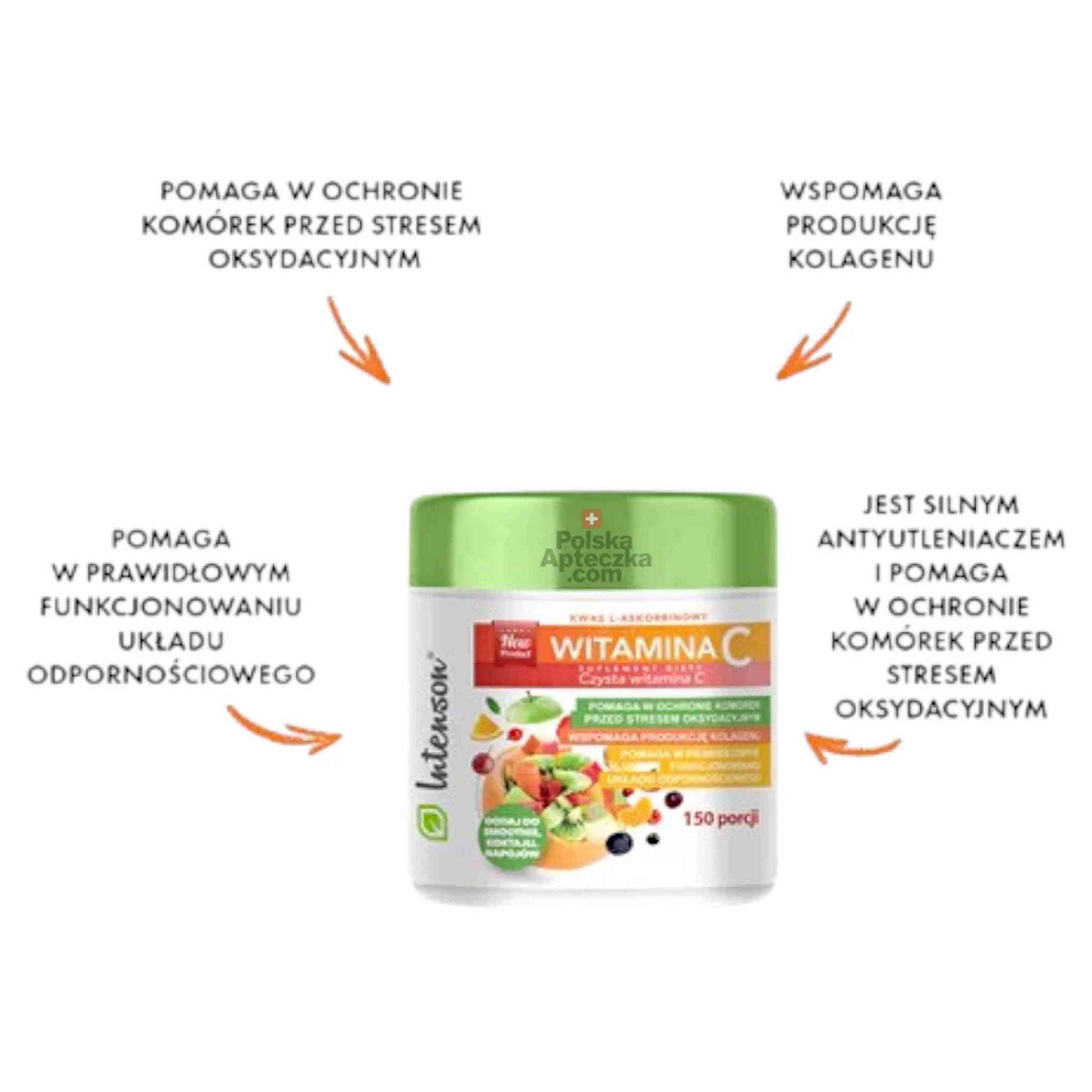 Vitamin C Benefits – Supports Immunity, Collagen Production, and Antioxidant Protection