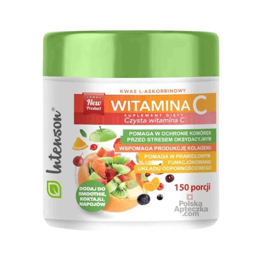 Intenson Pure Vitamin C Powder 150g – L-Ascorbic Acid Immune Support Supplement