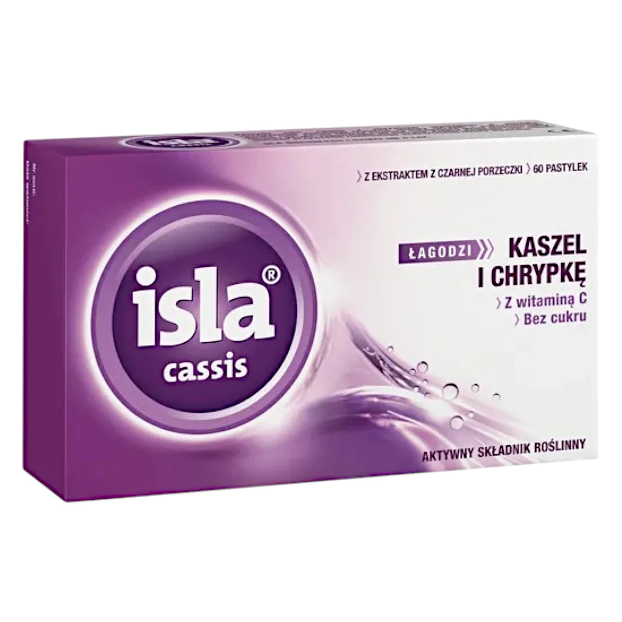 Isla Cassis Lozenges with Icelandic Moss Extract