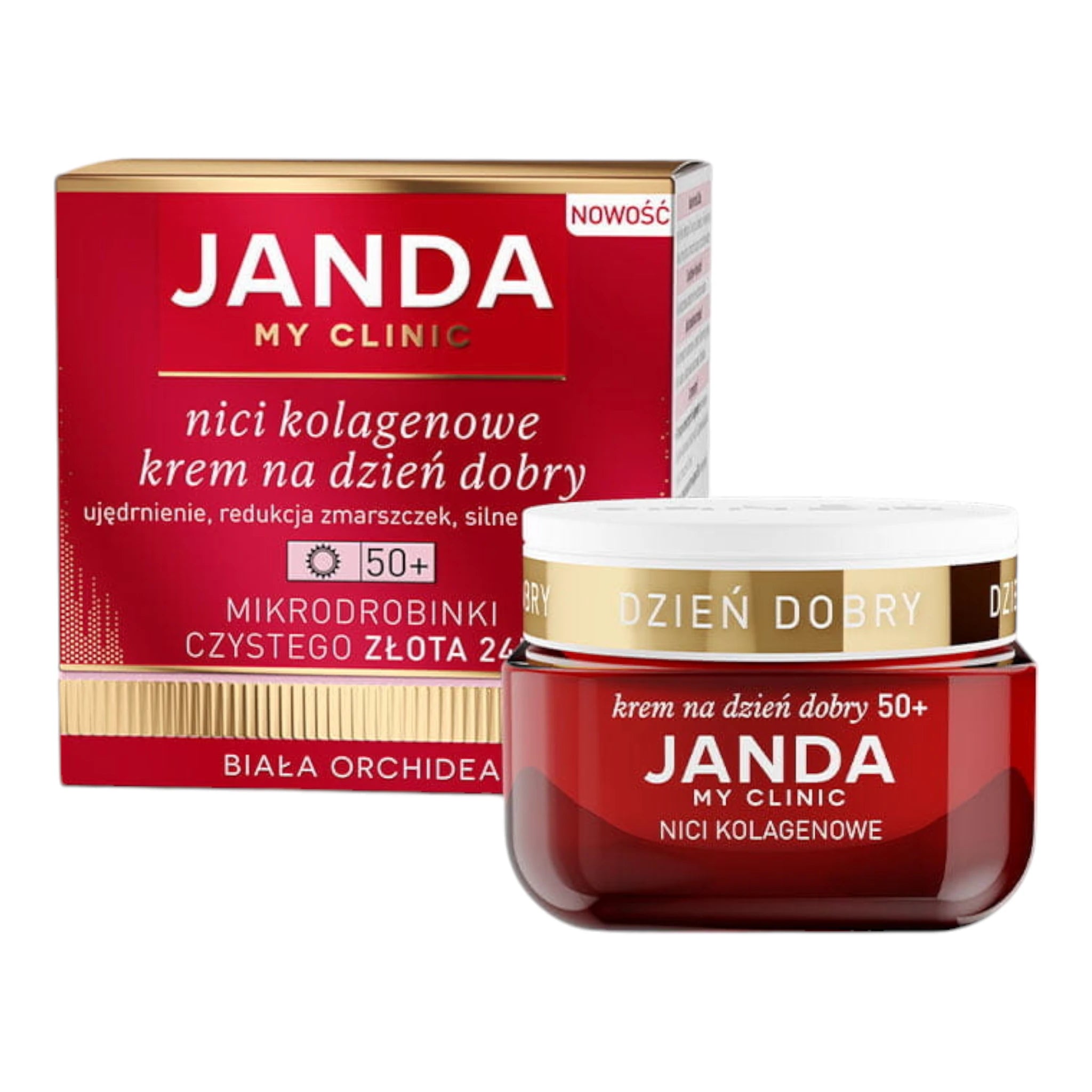 Janda 50+ Nici Kolagenowe krem na dzien dobry 50ml