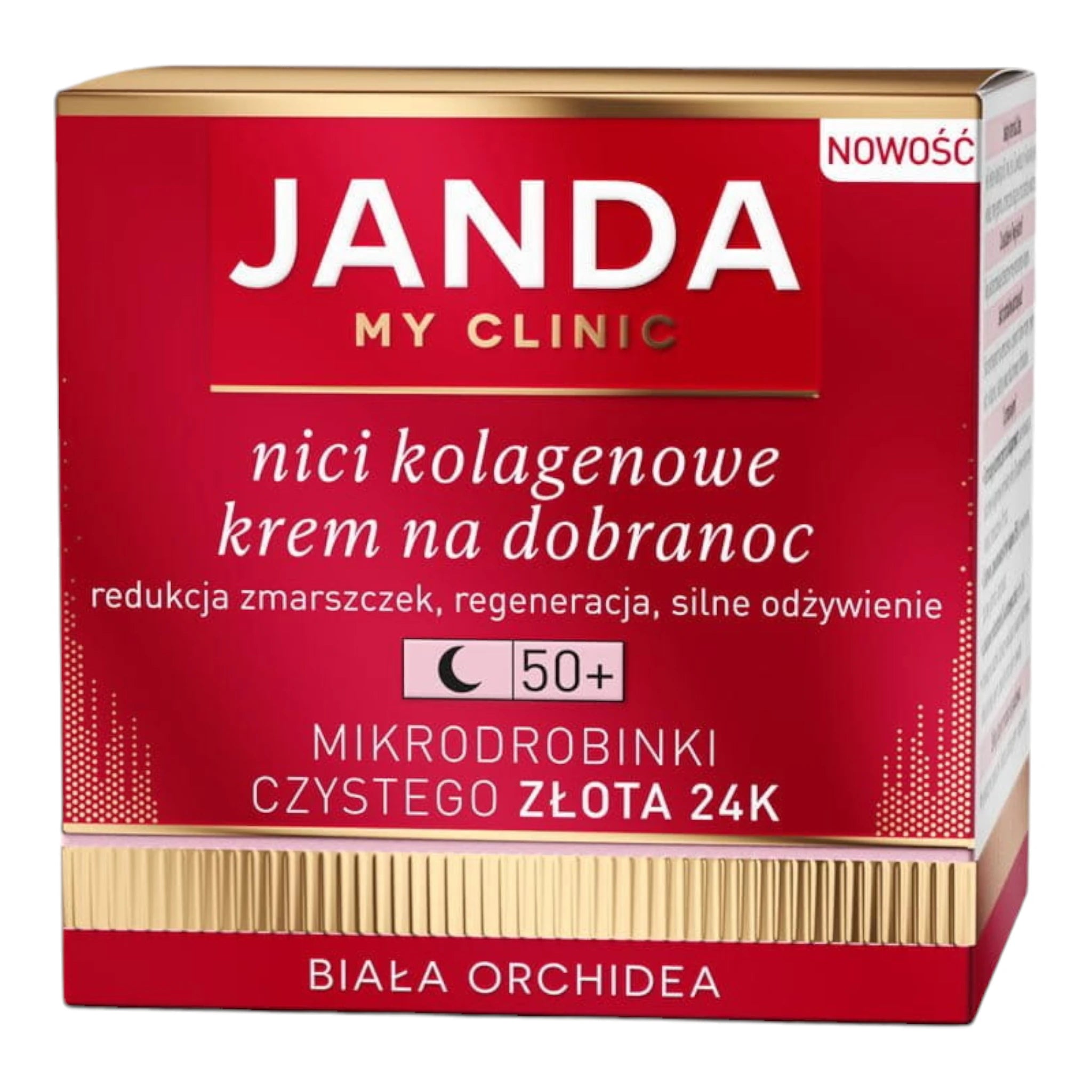 Janda 50+ Nici Kolagenowe Night Cream 50ml