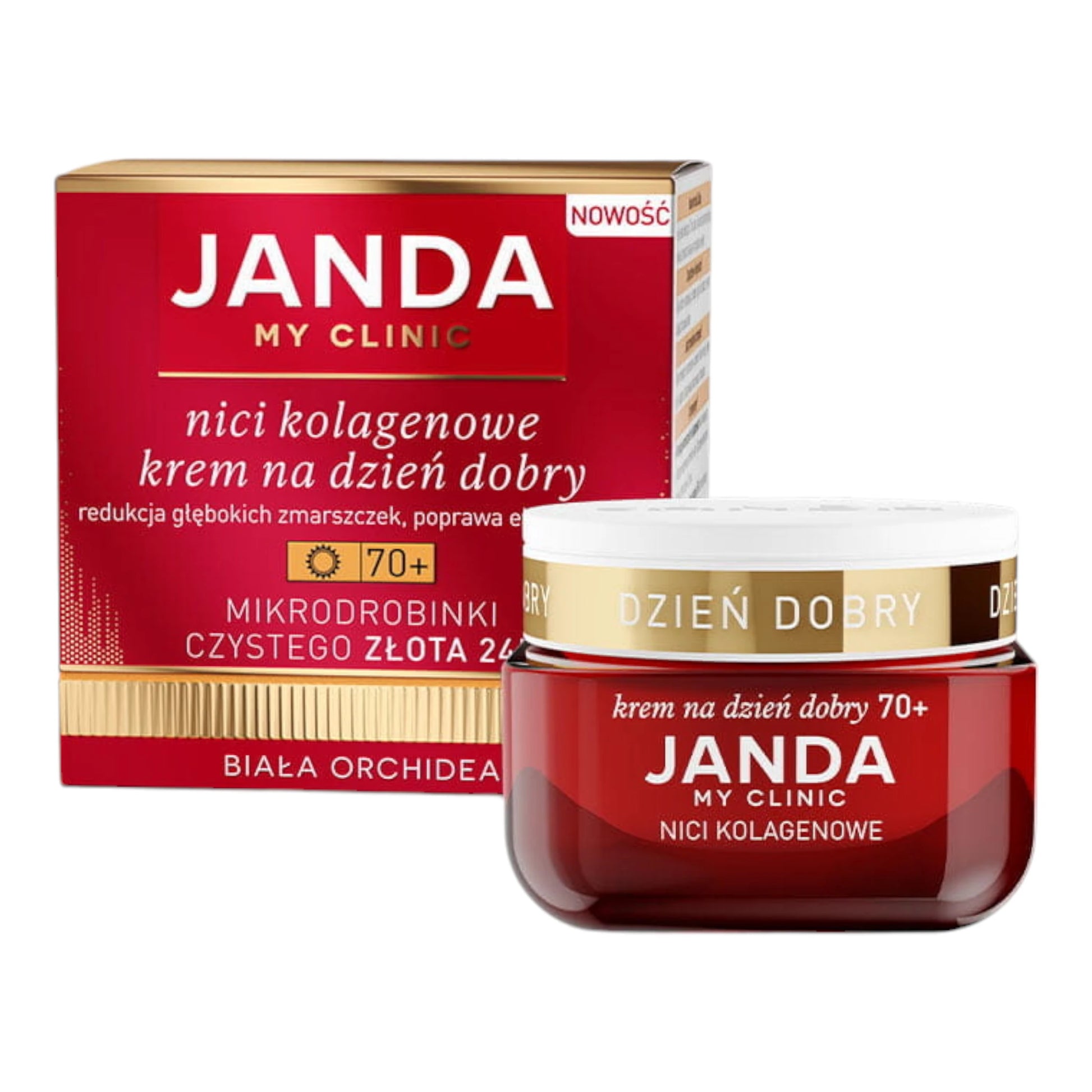 Janda 70+ Nici Kolagenowe krem na dzien dobry 50ml