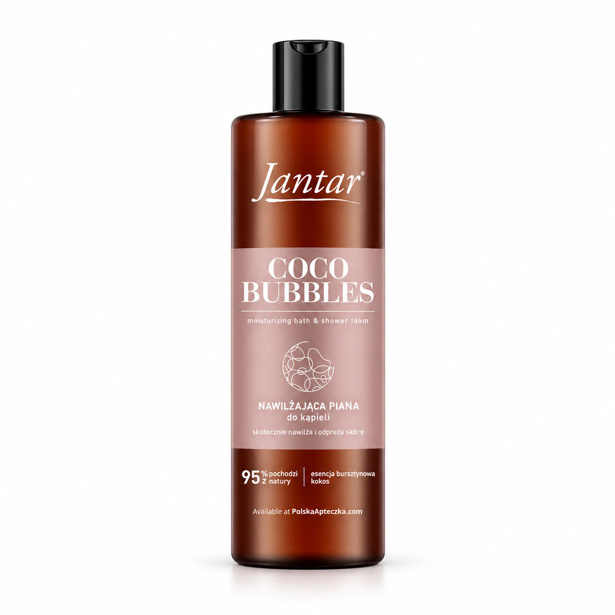 Coco Bubbles Moisturizing Bath Foam with Amber & Coconut, 400 ml – Jantar by Farmona / Coco Bubbles Nawilżająca Piana do Kąpieli z Bursztynem i Kokosem, 400 ml – Jantar by Farmona