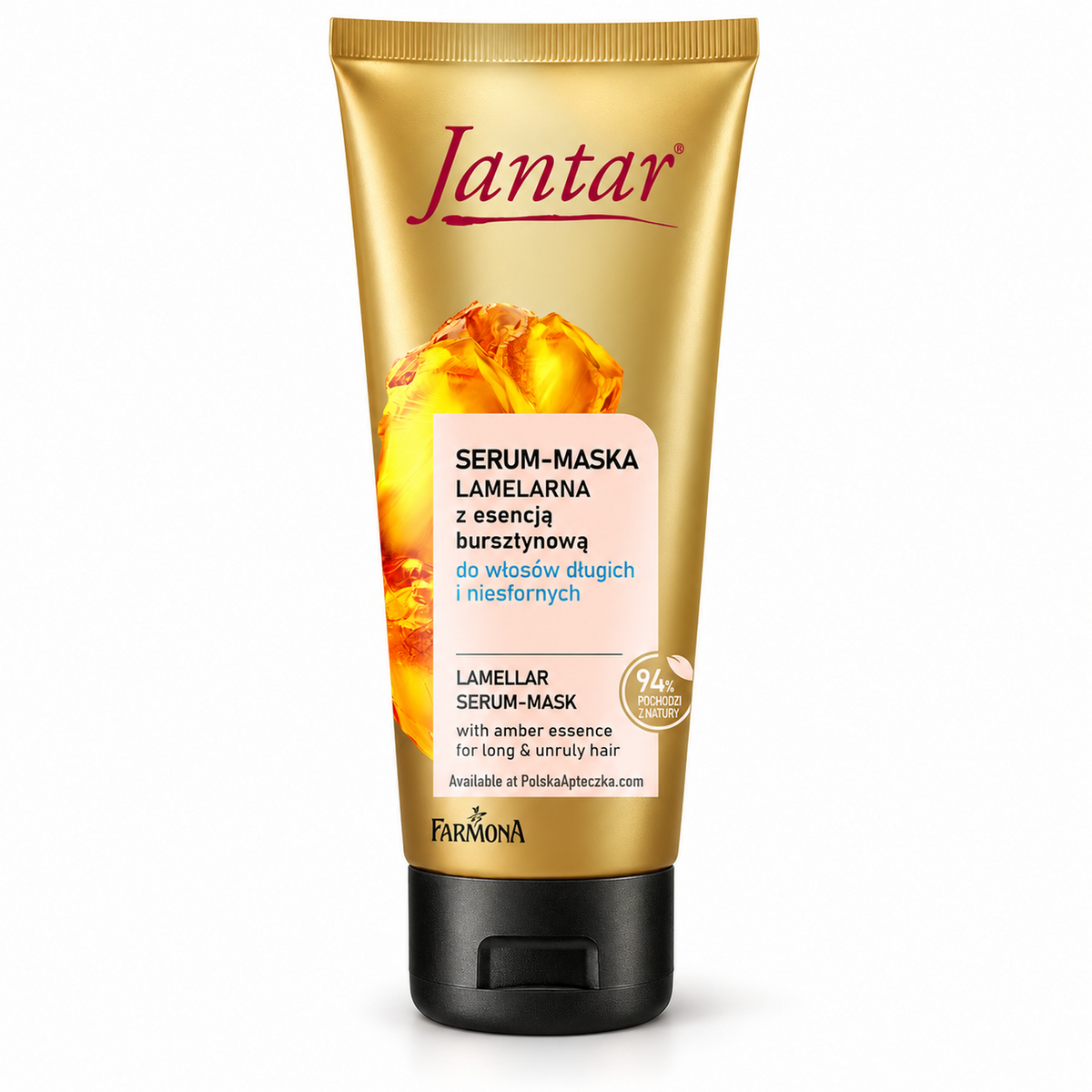 Jantar Lamellar Serum-Mask with amber essence, 100 ml / Jantar Lamelarne serum-maska z esencją bursztynową, 100 ml