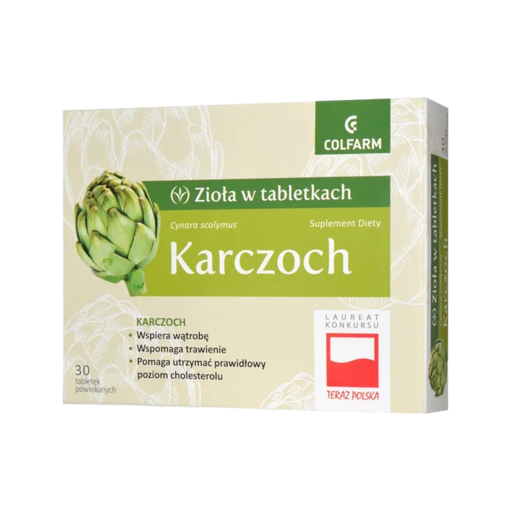 Karczoch (Artichoke) 30 tablets, Colfarm