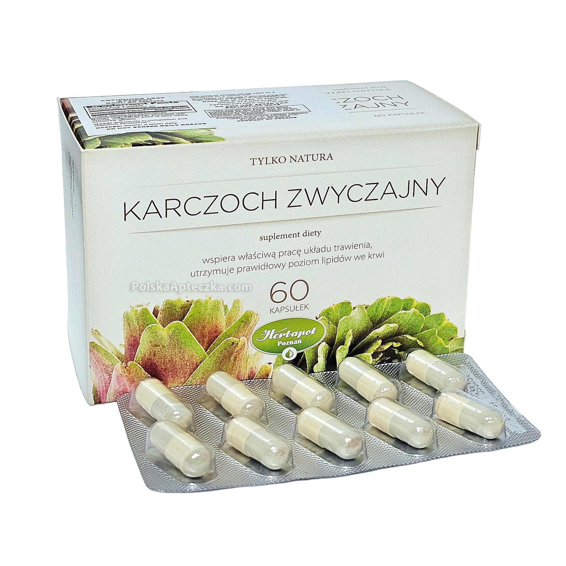 karczoch zwyczajny capsules