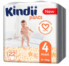 Kindii Pants Size 4 Maxi Diaper Pants, 9–15 kg / Pants pieluchomajtki rozmiar 4 Maxi, 9–15 kg