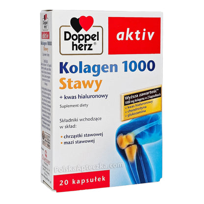 Doppelherz Kolagen 1000 Stawy plus kwas hialuronowy