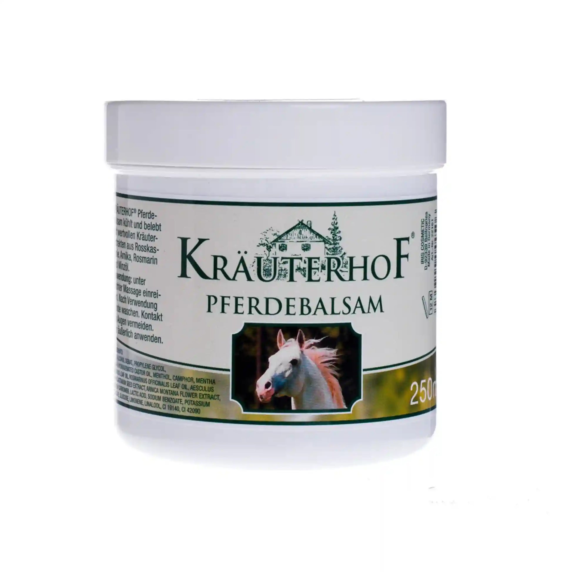 Kräuterhof Pferdebalsam Herbal Cooling Gel for Muscles and Joints – 250ml
