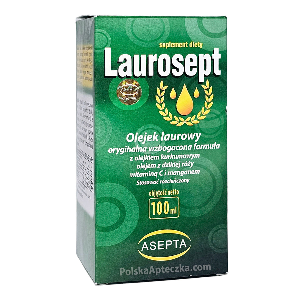 Laurosept Q73 Laurel Oil with Turmeric Oil 30ml - Apteczka | Proton Nutrition