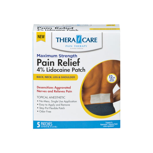 Lidocaine patches 4%, 5 patches