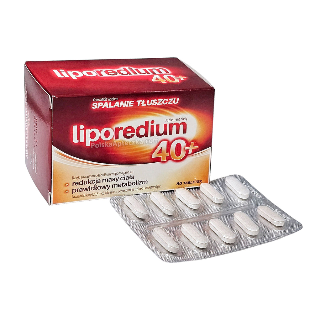 Liporedium 40+ Spalanie Tłuszczu