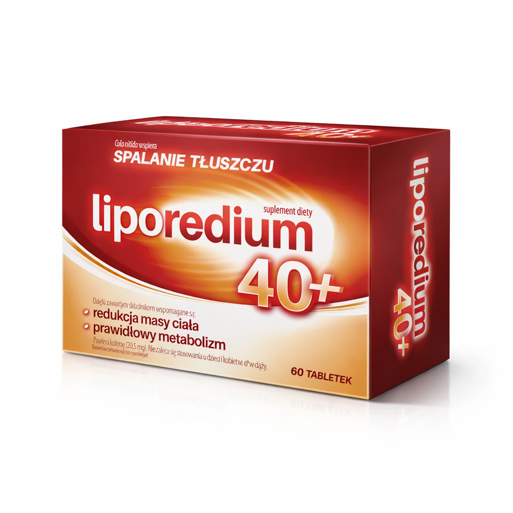 liporedium 40+ 60 tabletek