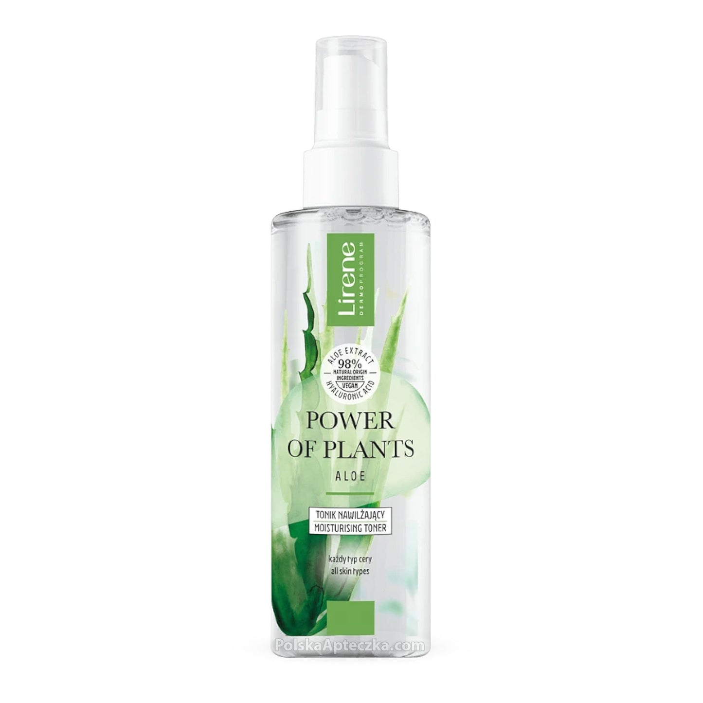 Lirene, Power of Plants Aloe tonik nawilżający 200ml