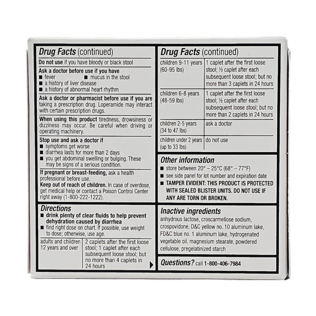 Loperamide Anti-Diarrheal – Full Drug Facts and Dosage Info