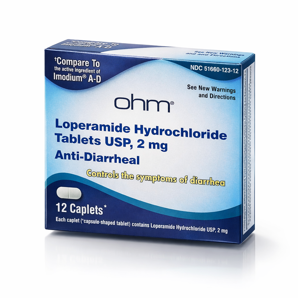 loperamide 12 caplets