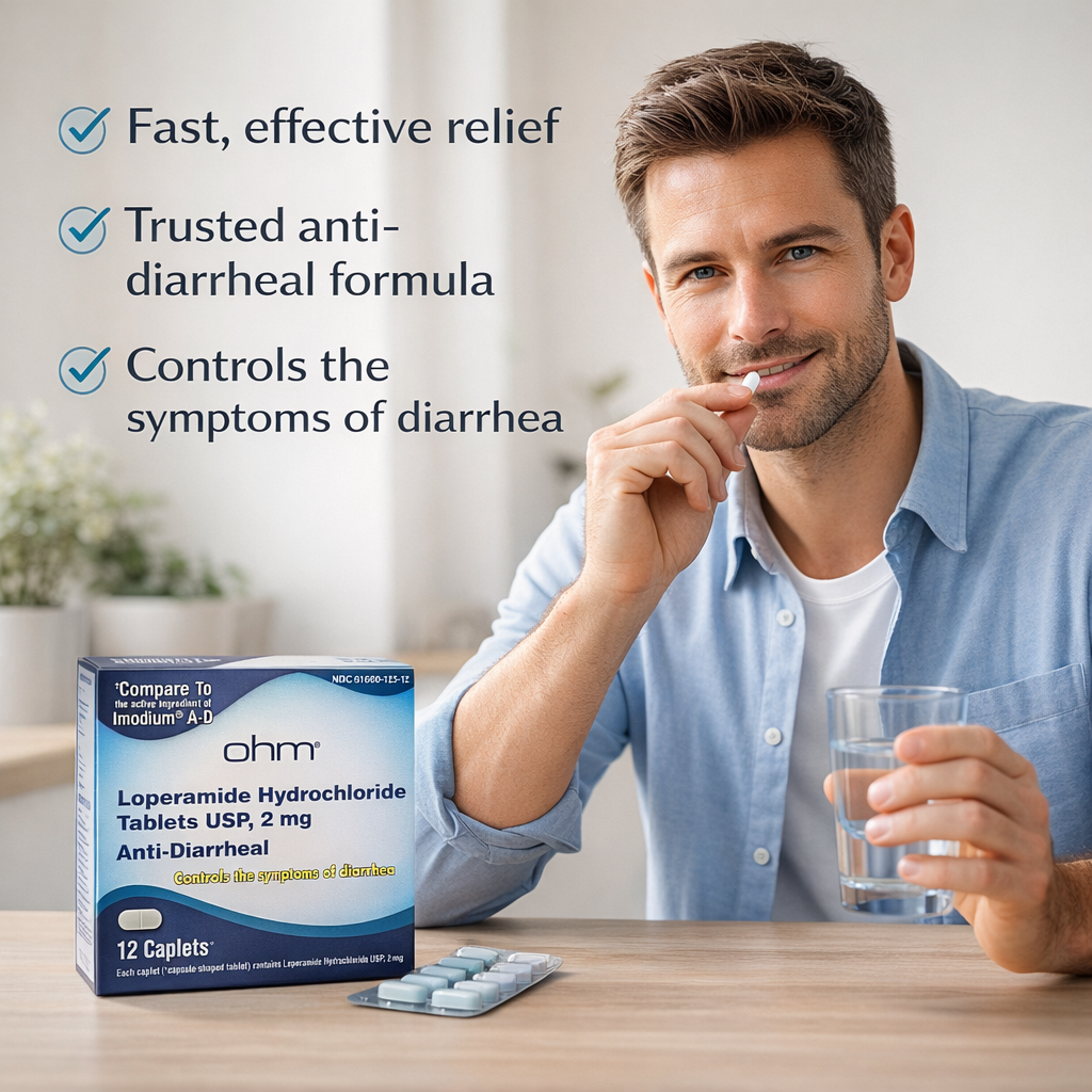 loperamide 12 caplets benefits