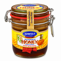 Lowell raw buckwheat honey, 600 g, glass jar with clasp | Miód gryczany Lowell, 600 g, szklany słoik z klamrą
