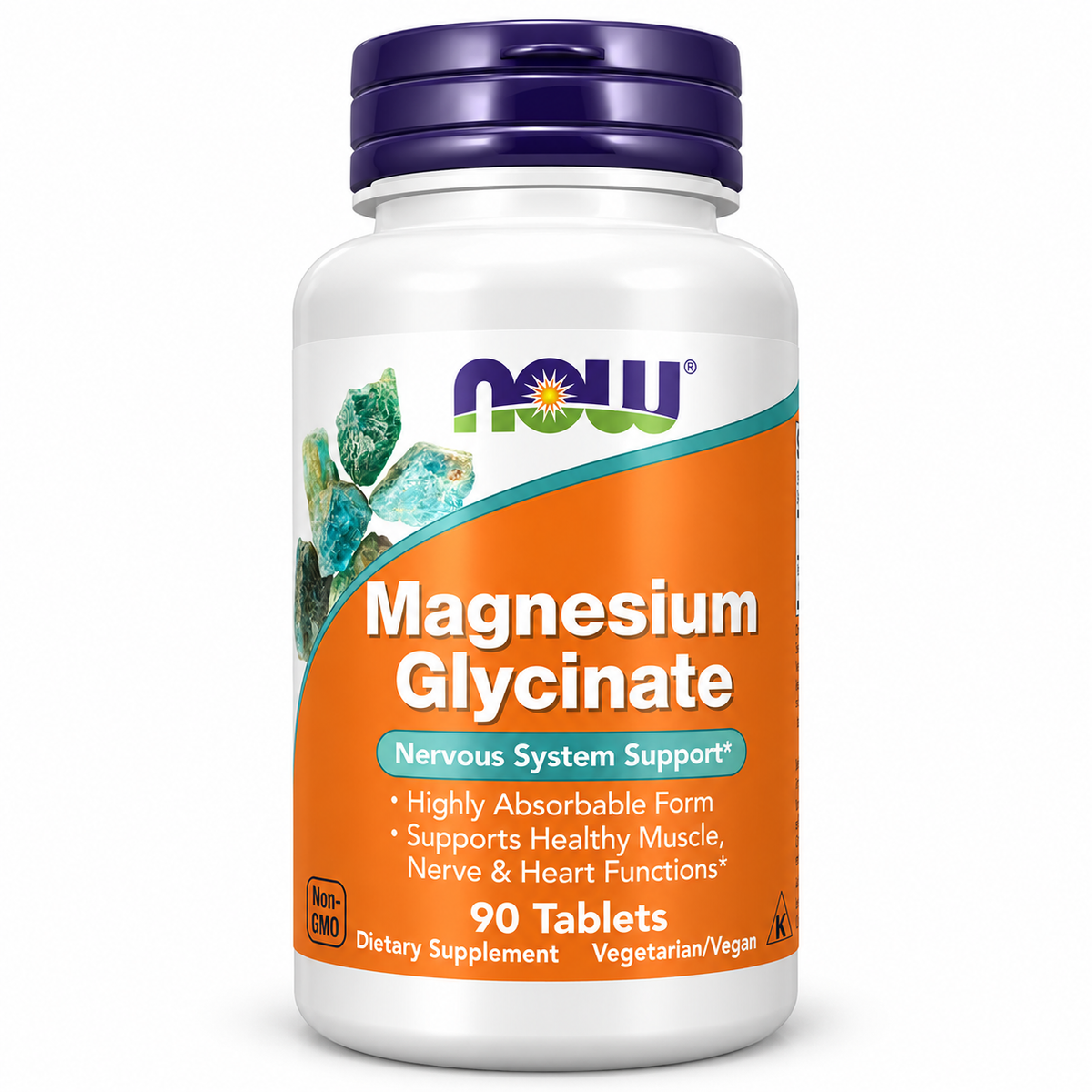 Magnesium Glycinate 90 tablets, NOW Foods / Glicynian magnezu 90 tabletek, NOW Foods
