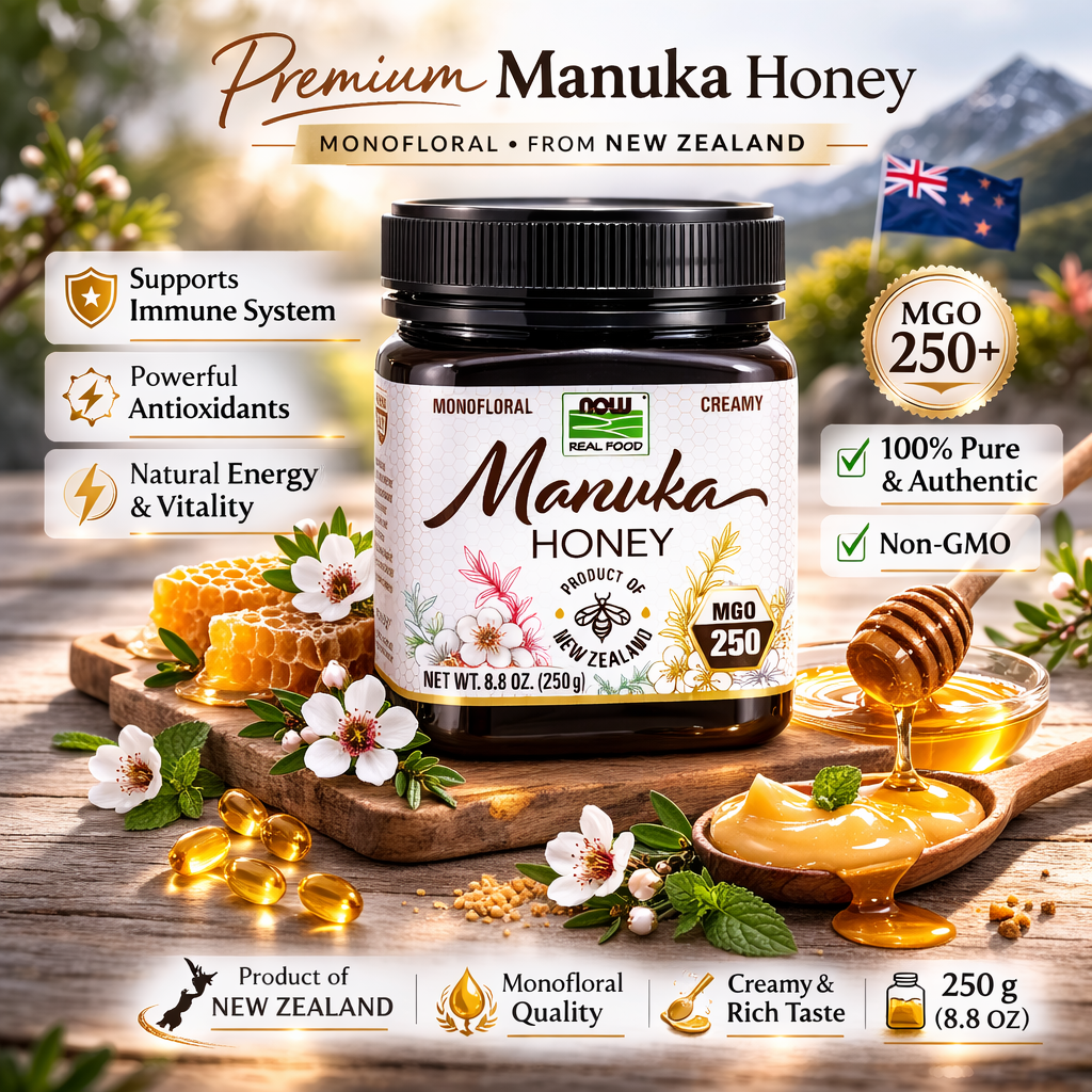 Manuka Honey MGO 250 8.8 oz Monofloral Creamy