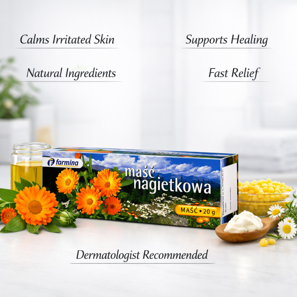 masc nagietkowa calendule ointment benefits polska apteczka
