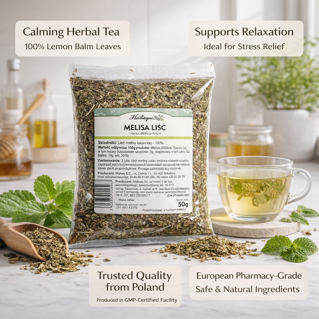 melisa lisc lemon balm 50 g herbapol benefits polska apteczka