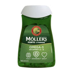 Möller’s Forte with Cod Liver Oil Omega-3 and Vitamins D + E – 112 Capsules – Brain, Heart, and Immune Support Supplement