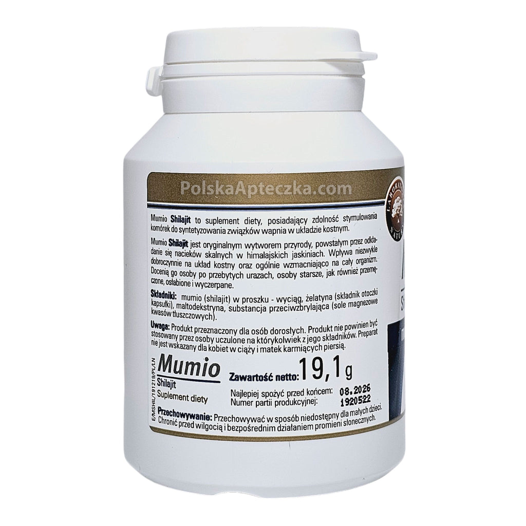 Mumio Shilajit 60 capsules