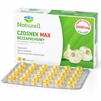 naturell czosnek max 90 capsules blisterpack polska apteczka