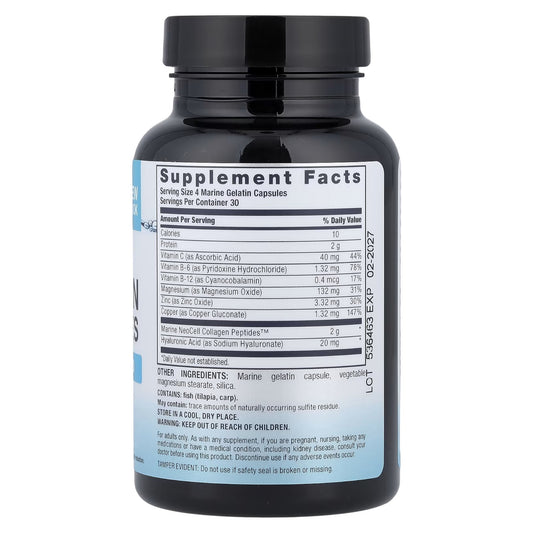 neocell marine collagen supplement facts