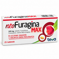 neoFuragina MAX 100 mg 25 tablets by Teva, studio hero image / neoFuragina MAX 100 mg 25 tabletek
