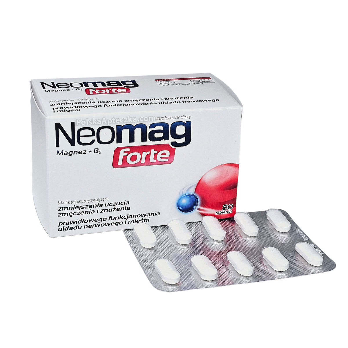 Neomag Neomag Forte B6 50 tablets – Apteczka