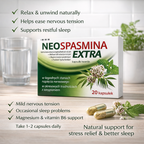 Neospasmina Extra 20 capsules benefits
