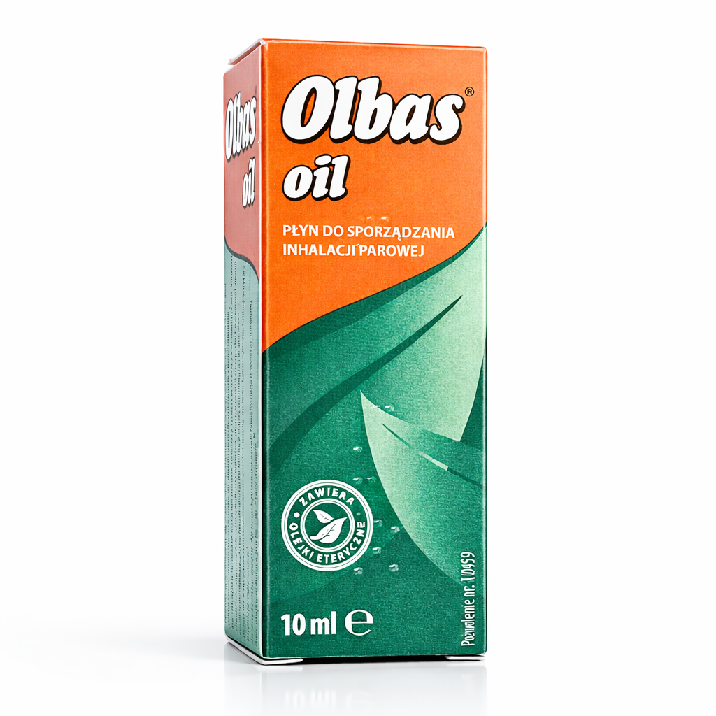 Olbas Range Olbas Oil 10ml – Natural Essential Oil Inhalant for Nasal & Sinus ...
