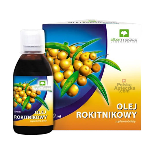 Sea Buckthorn Oil – Cold-pressed oil for skin, immunity, and digestion, 100ml bottle