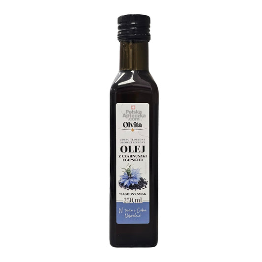 olej z czarnuszki egipskiej olvita 250ml bottle