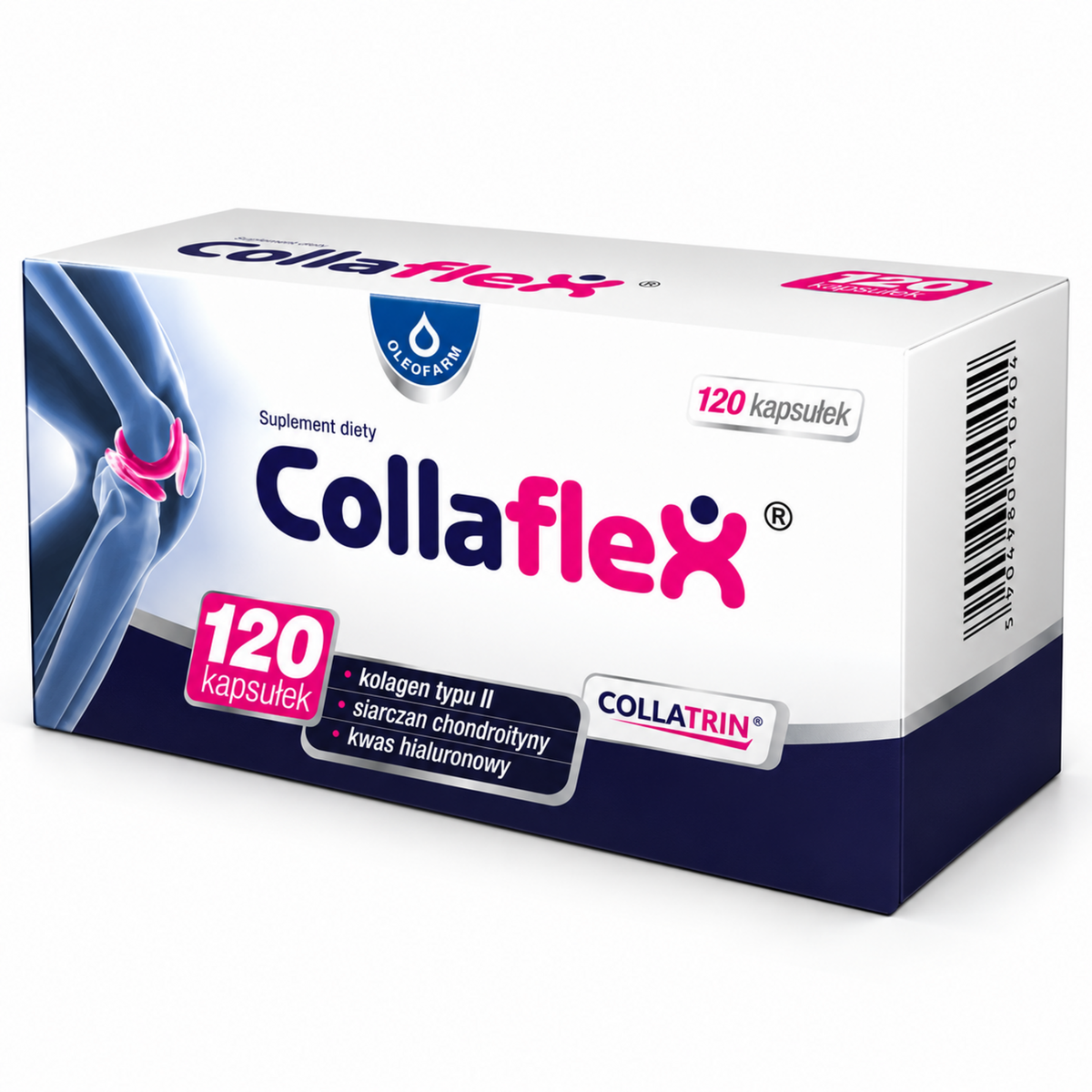 Oleofarm Collaflex with Collatrin, 120 capsules / Collaflex 120 kapsułek
