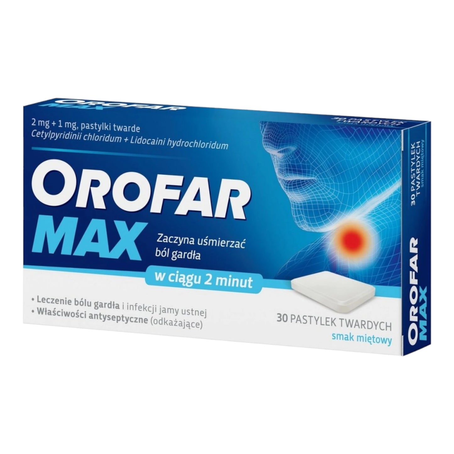 orofar max tablets for sore throat with lidocaine