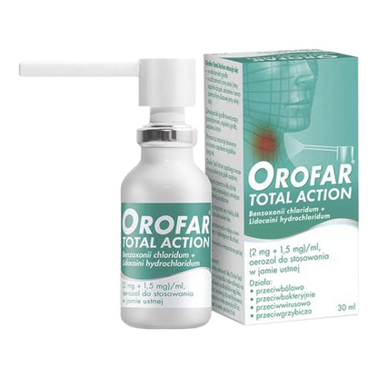 orofar total action spray