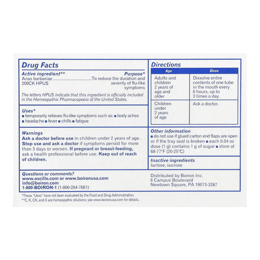 Oscillococcinum 6 doses