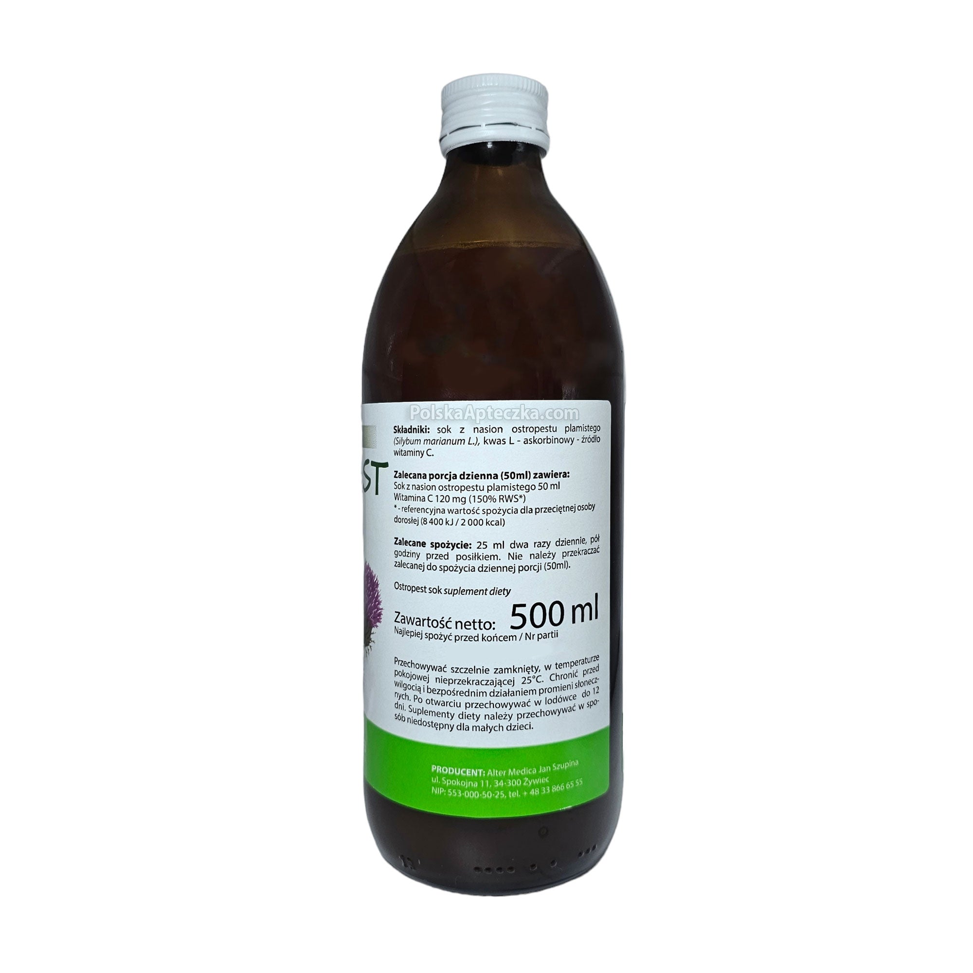 ostropest juice alter medica