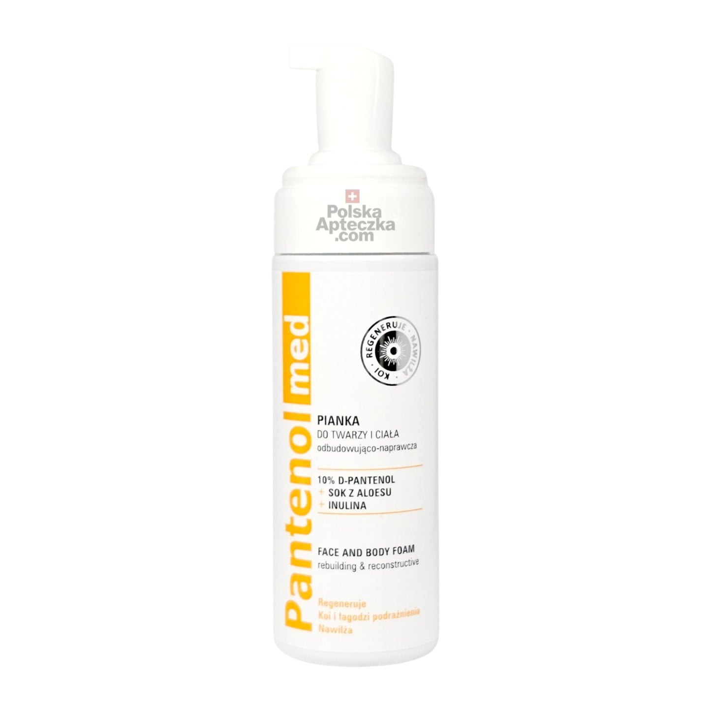 pantenol med foam side view